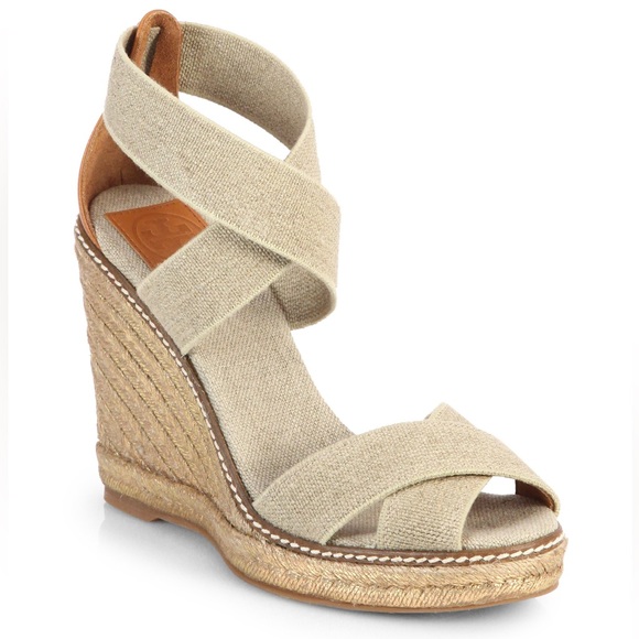 Tory Burch Shoes - Tory Burch Adonis Stretch Espadrille Sandals